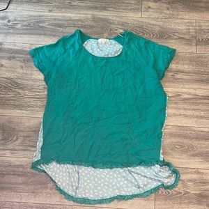 Teal boutique shirt